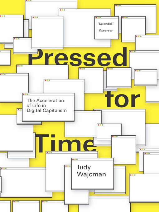 Title details for Pressed for Time by Judy Wajcman - Available